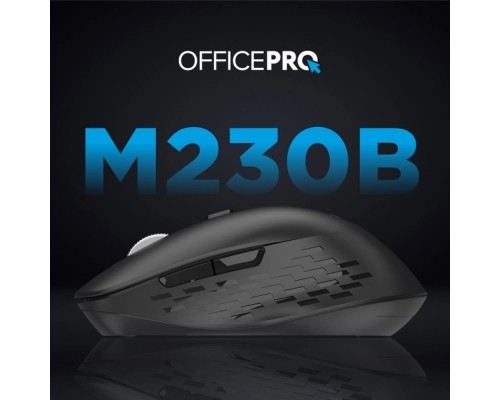 Мишка OfficePro M230B Silent Click Wireless/Bluetooth Black (M230B)