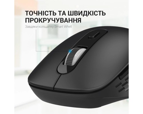 Мишка OfficePro M230B Silent Click Wireless/Bluetooth Black (M230B)
