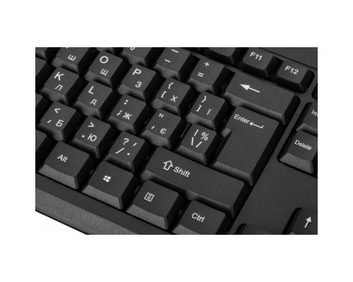 Комплект 2E MK401 USB UA Black (2E-MK401UB_UA)