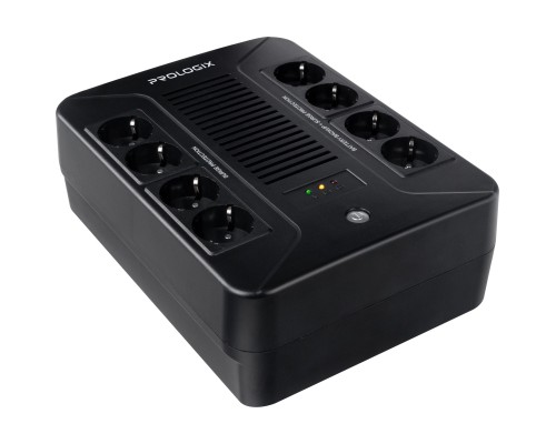 Пристрій безперебійного живлення Prologix 850VA 480W (PLP850VA8LED)