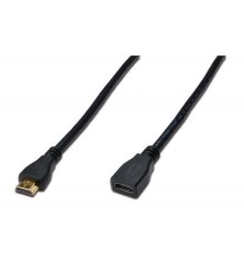 Кабель мультимедійний HDMI to HDMI 3.0m Digitus (AK-330201-030-S)