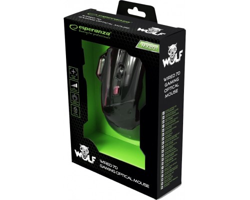 Мишка Esperanza MX201 Wolf red (EGM201R)