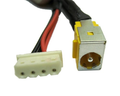 Роз'єм живлення ноутбука з кабелем для Acer PJ131 (5.5mm x 1.7mm), 4-pin, 31 см Универсальный (A49043)