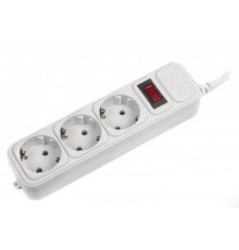 Мережевий фільтр живлення Maxxter SPM3-G-15G grey, 4.5 м кабель, 3 розетки (SPM3-G-15G)