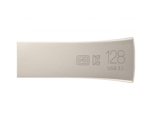USB флеш накопичувач Samsung 128GB Bar Plus Silver USB 3.1 (MUF-128BE3/APC)