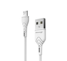Дата кабель USB 2.0 AM to Micro 5P 1.0m Grand-X (PM-03W)
