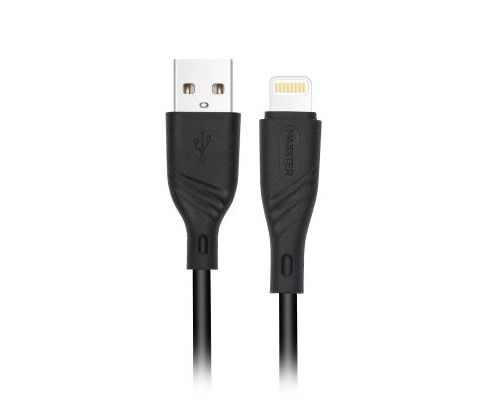 Дата кабель USB 2.0 AM to Lightning 1.0m Maxxter (UB-L-USB-02-1m)