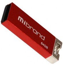 USB флеш накопичувач Mibrand 64GB Сhameleon Red USB 2.0 (MI2.0/CH64U6R)