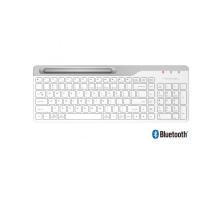 Клавіатура A4Tech FBK25 Wireless White