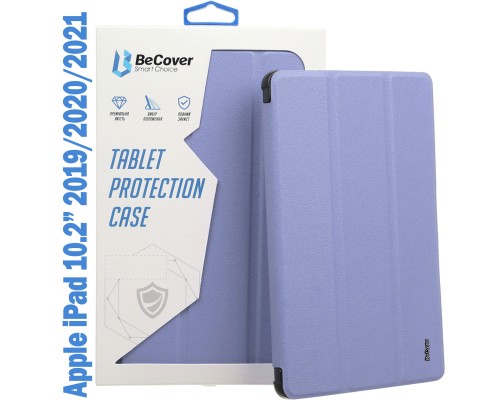 Чохол до планшета BeCover Tri Fold Soft TPU Silicone Apple iPad 10.2 2019/2020/2021 Purple (708517)