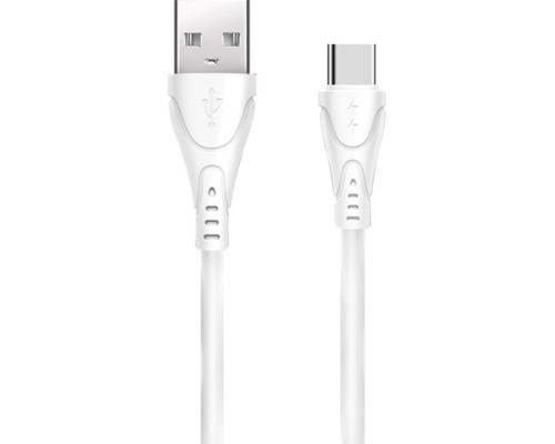 Дата кабель USB 2.0 AM to Type-C 1.0m SC-112a White XoKo (XK-SC-112a-WH)