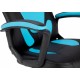 Крісло ігрове GT Racer X-1414 Black/Light Blue