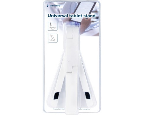 Підставка до планшета Gembird настільна, універсальна (TA-TS-01/W)