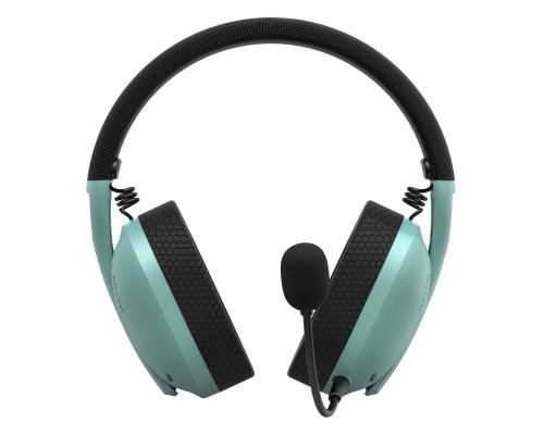 Навушники Hator Hyperpunk 2 Wireless Tri-mode Black/Mint (HTA-858)