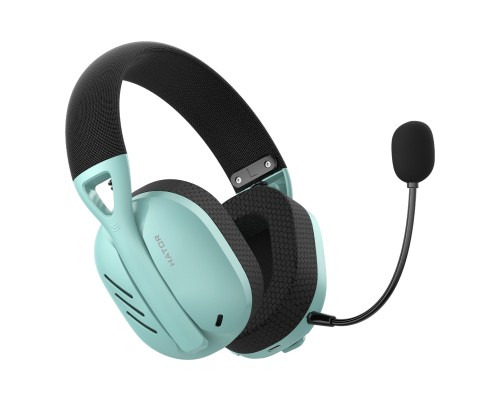 Навушники Hator Hyperpunk 2 Wireless Tri-mode Black/Mint (HTA-858)