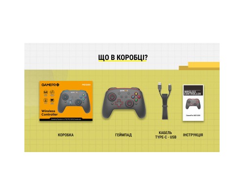 Геймпад GamePro MG1200 Wireless Black-Blue (MG1200)