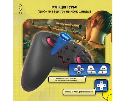Геймпад GamePro MG1200 Wireless Black-Blue (MG1200)