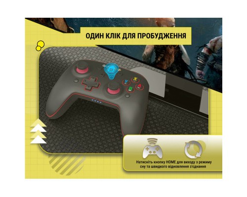 Геймпад GamePro MG1200 Wireless Black-Blue (MG1200)