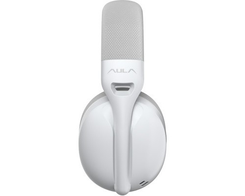 Навушники Aula S6 - 3 in 1 Wired/2.4G Wireless/Bluetooth White (6948391235561)