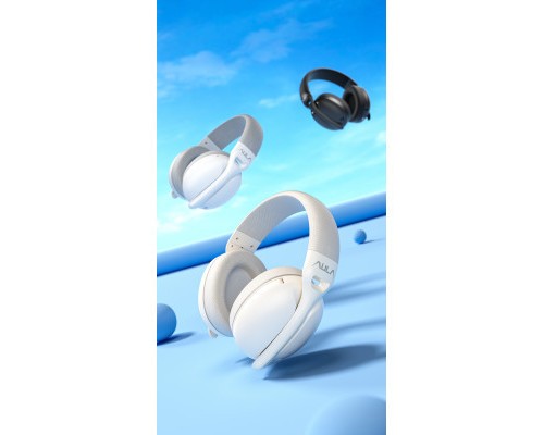 Навушники Aula S6 - 3 in 1 Wired/2.4G Wireless/Bluetooth White (6948391235561)