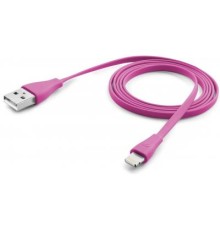 Дата кабель USB 2.0 AM to Lightning 1.0m pink Cellularline (USBDATACFLMFIIPH5P)