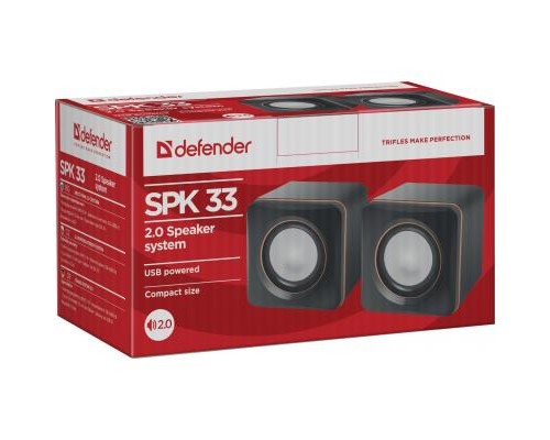 Акустична система Defender SPK 33 Black (65633)