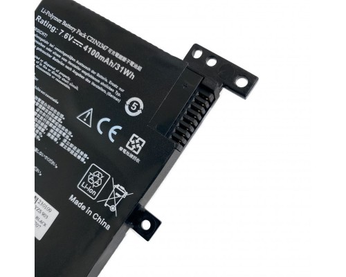 Акумулятор до ноутбука Extradigital Asus X555 (C21N1347) 7.6V, 4100mAh (BNA4000)