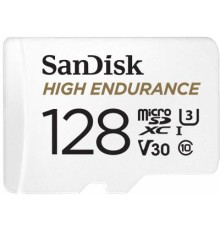 Карта пам'яті SanDisk 128GB microSDXC class 10 UHS-I U3 V30 High Endurance (SDSQQNR-128G-GN6IA)
