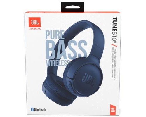 Навушники JBL Tune 510BT Blue (JBLT510BTBLUEU)