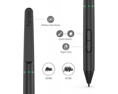 Перо Parblo P07 (Ninos M, Ninos S) (P07)