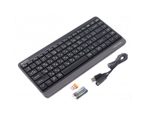 Клавіатура A4Tech FBK11 Wireless Grey