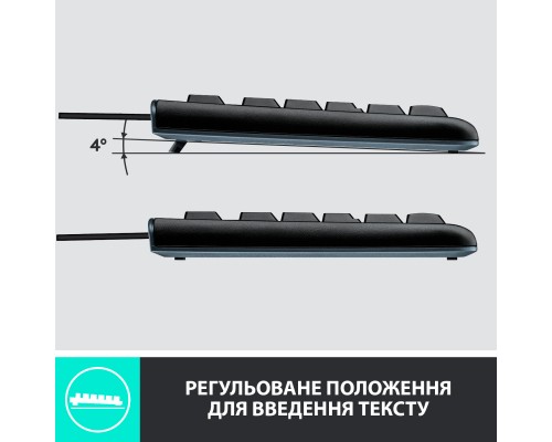 Комплект Logitech MK120 USB UA Black (920-002563)