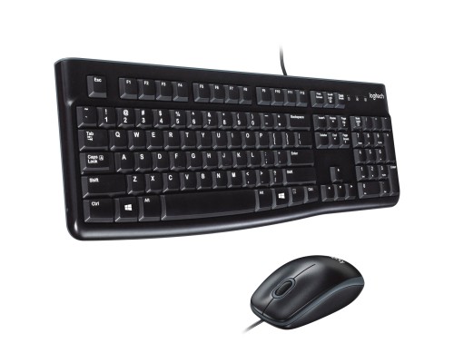 Комплект Logitech MK120 USB UA Black (920-002563)