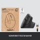 Мишка Logitech Lift Vertical Ergonomic Wireless/Bluetooth for Business Graphite (910-006494)