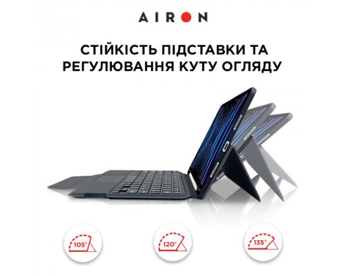 Чохол до планшета AirOn Premium iPad Pro 11 2018/2020/2021 with Keyboard (4822352781096)