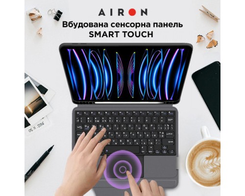 Чохол до планшета AirOn Premium iPad Pro 11 2018/2020/2021 with Keyboard (4822352781096)