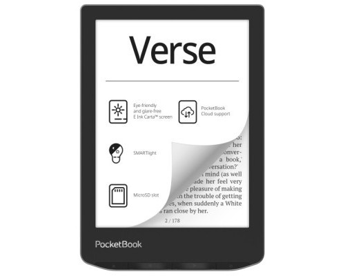 Електронна книга Pocketbook 629 Verse Mist Grey (PB629-M-CIS)