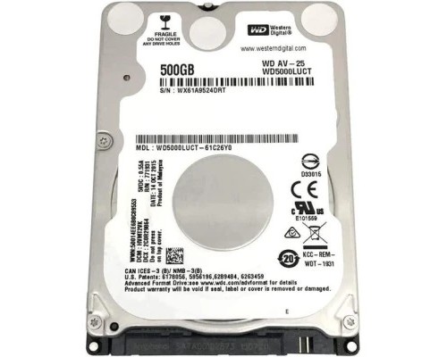 Жорсткий диск для ноутбука 2.5