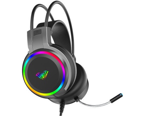 Навушники Aula S608 Wired Gaming Headset 3.5mm*2 + USB Black (6948391235509)