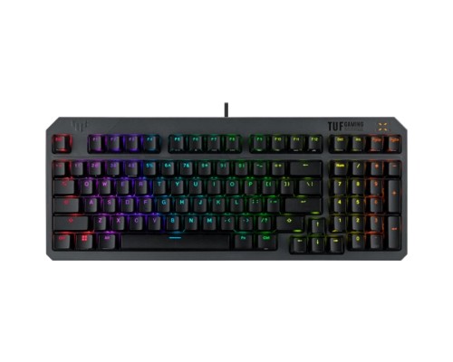 Клавіатура ASUS TUF Gaming K3 Gen II Opti-Mech RGB Red Switches USB UA Black (90MP0390-BKMA00)