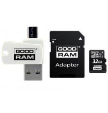 Карта пам'яті Goodram 32GB microSDHC class 10 UHS-I (M1A4-0320R12)