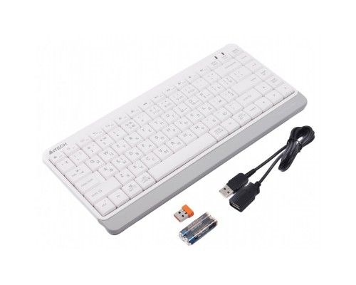 Клавіатура A4Tech FBK11 Wireless White