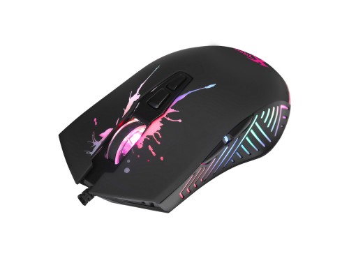Мишка Xtrike ME GM-215 RGB-LED USB Black (GM-215)