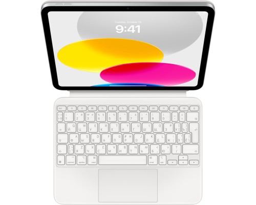 Чохол до планшета Apple Magic Keyboard Folio for iPad (10th generation) - Ukrainian, Model A2695 (MQDP3UA/A)