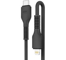 Дата кабель USB-C to Lightning 1.0m AR88 3A Black Armorstandart (ARM65287)