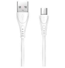 Дата кабель USB 2.0 AM to Micro 5P 1.0m SC-112m White XoKo (XK-SC-112m-WH)