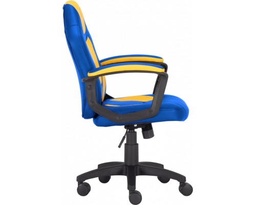 Крісло ігрове GT Racer X-1414 Blue/Yellow
