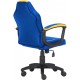 Крісло ігрове GT Racer X-1414 Blue/Yellow