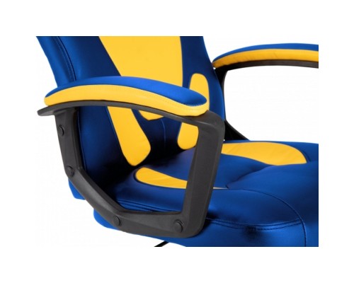 Крісло ігрове GT Racer X-1414 Blue/Yellow