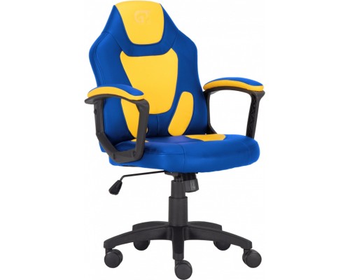 Крісло ігрове GT Racer X-1414 Blue/Yellow